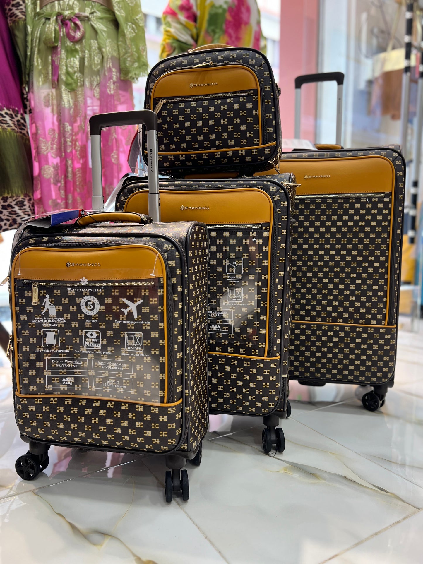 VALISE SNOWBALL PARIS PREMIUM 392-04