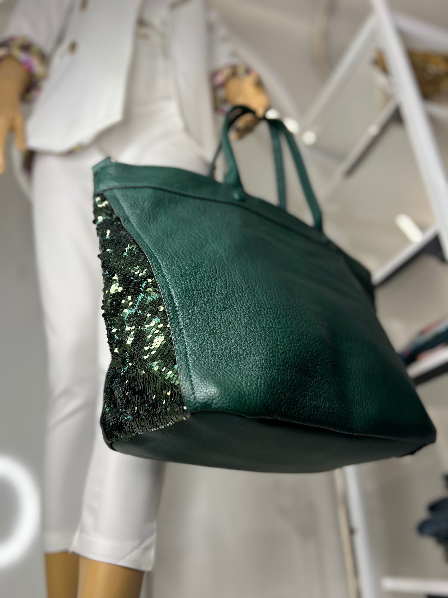 Tote Bag Chic à Paillettes